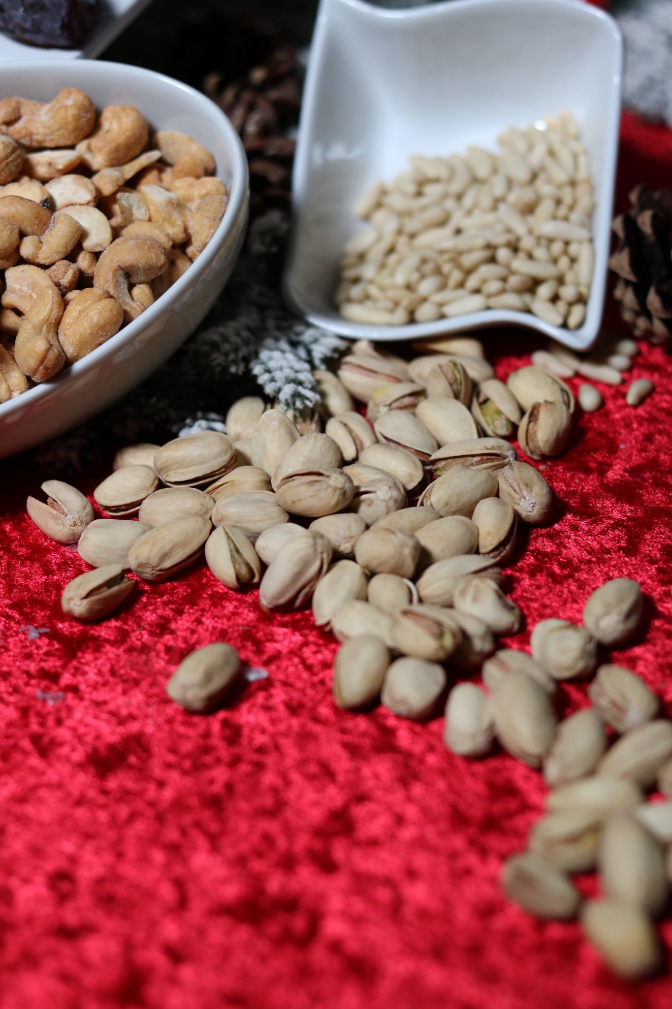 Pistachos fresco — Frutos Secos da July Frutas & Legumes