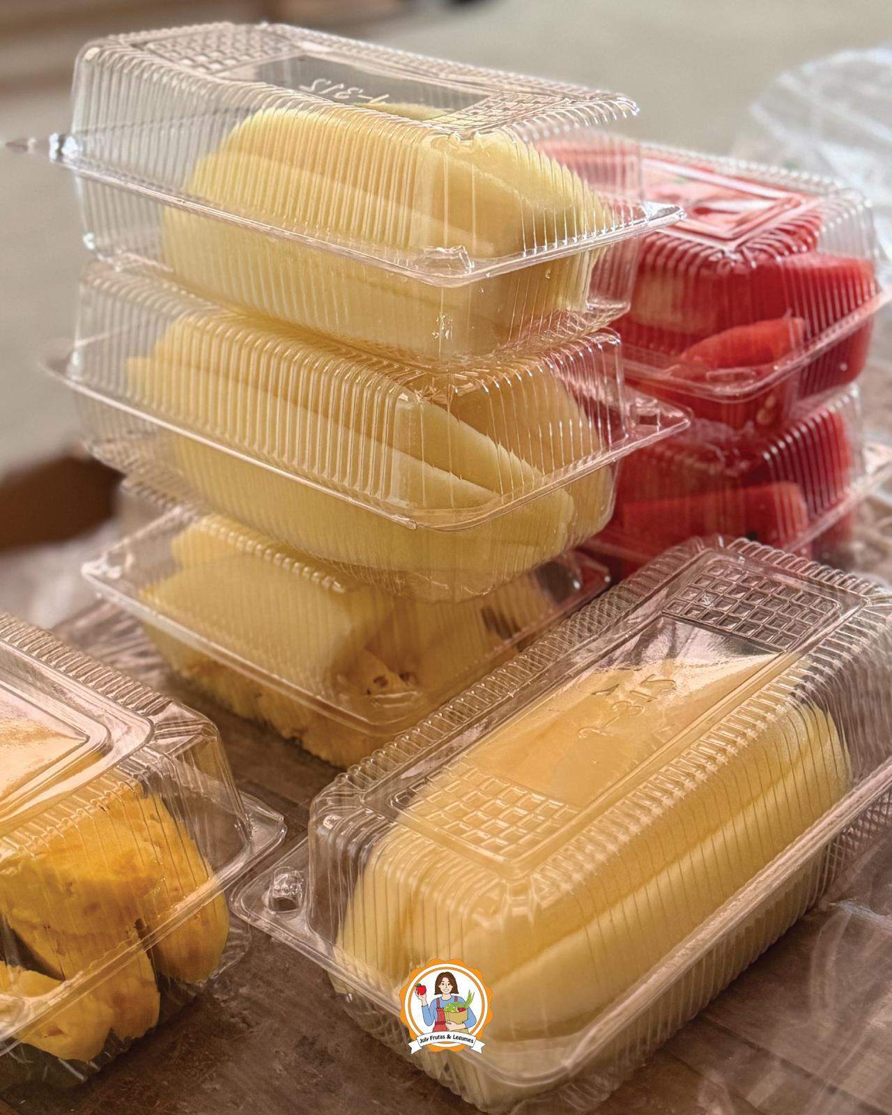Melão laminado fresco — Fruta Laminada da July Frutas & Legumes